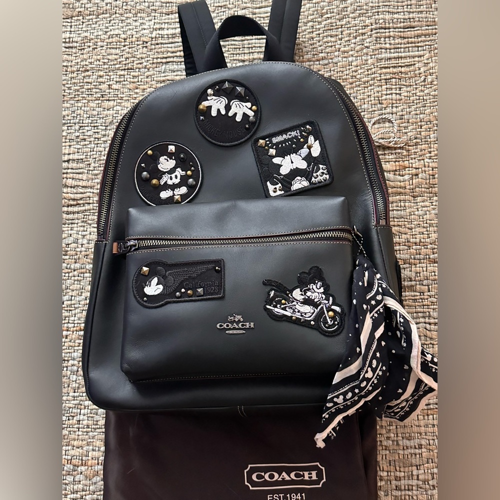 Coach X Disney Micky Mouse Collaboration Backpack